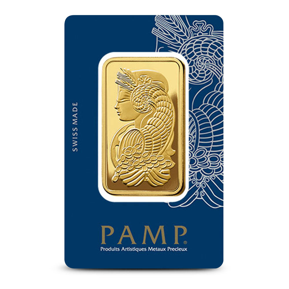 50 Gram PAMP Suisse Fortuna Veriscan Gold Bar (New, w/ Assay) 2/28/2025