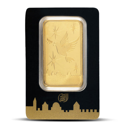 100 Gram The Holy Land Mint Gold Bar (New w/ Assay)