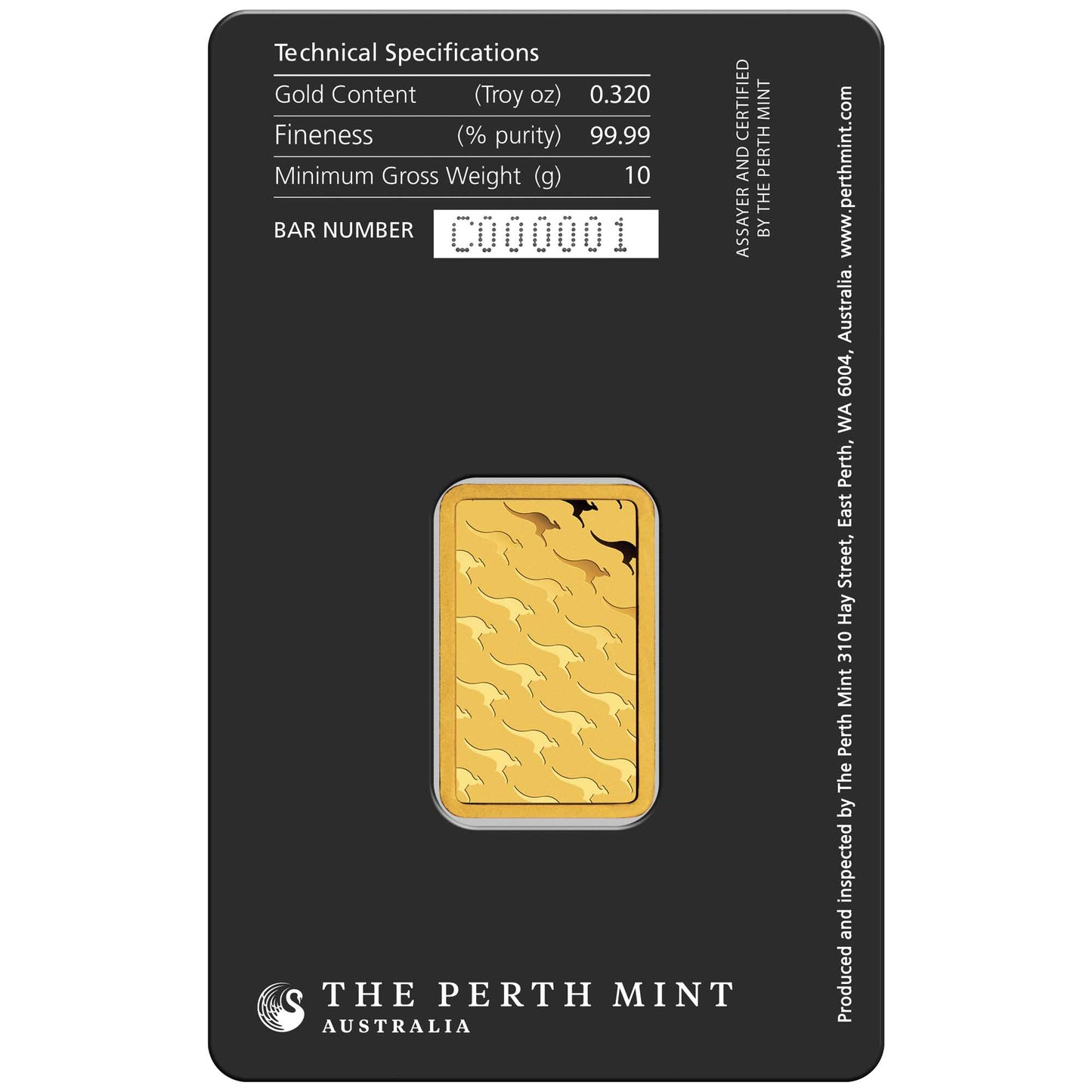 Perth Mint 10g Gold Bar